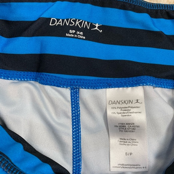 3/$10🙌 Blue Green Ombre Danskin Leggings - S - Picture 2 of 8